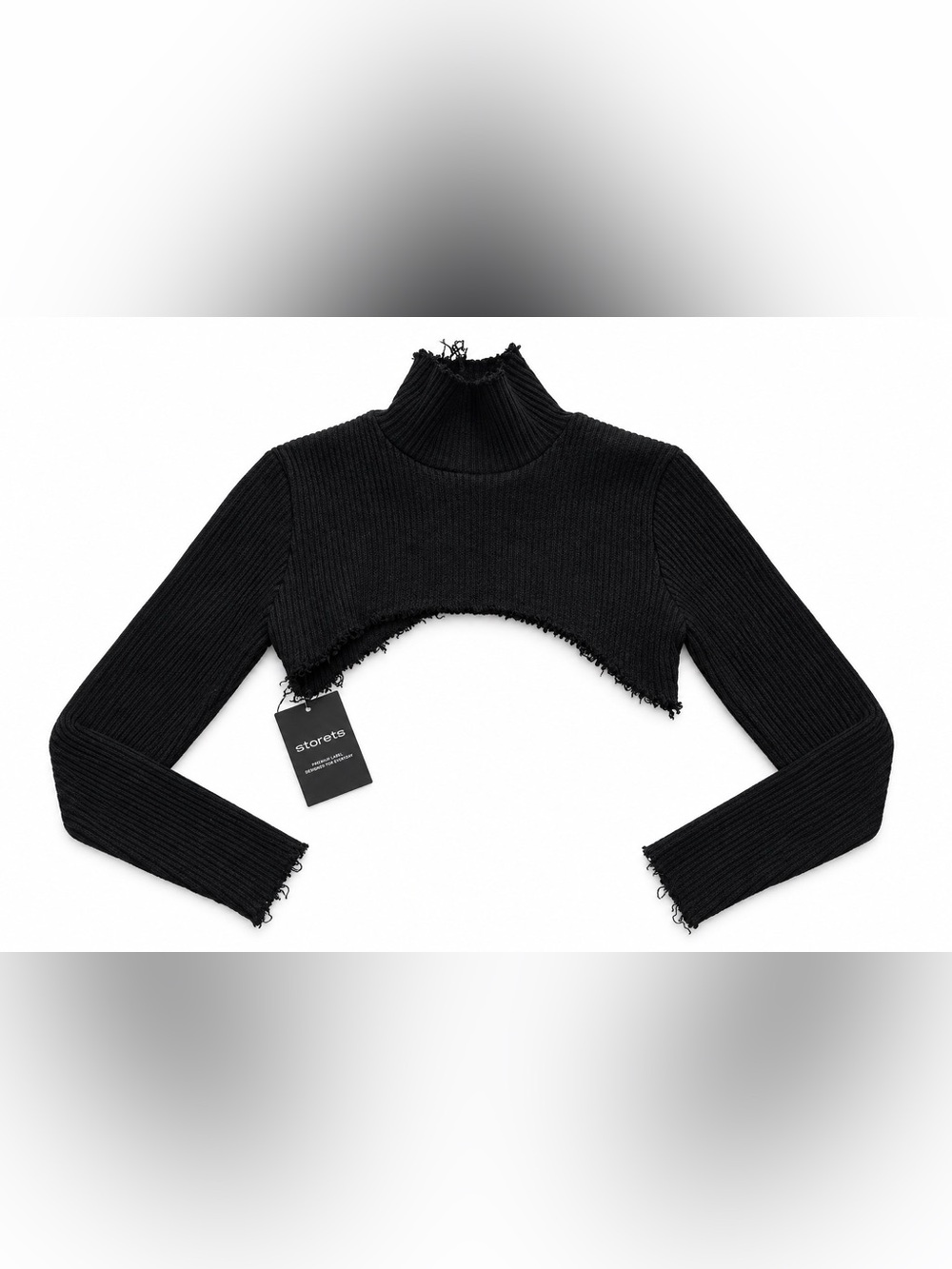Storets Avery High neck super crop top NWT